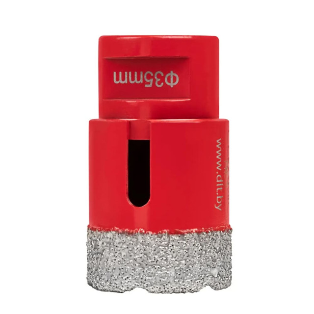 Коронка алмазная DLT Ceramic Pro 0495 для плитки и камня 35 мм