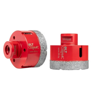 Коронка алмазная DLT Ceramic Pro 0502 для плитки и камня 68 мм