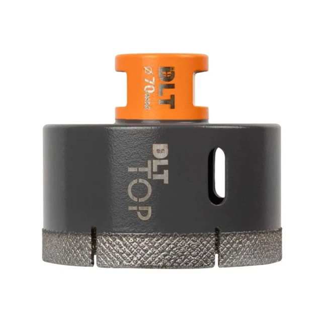 Коронка алмазная DLT Top 2107 для керамогранита и камня 70 мм