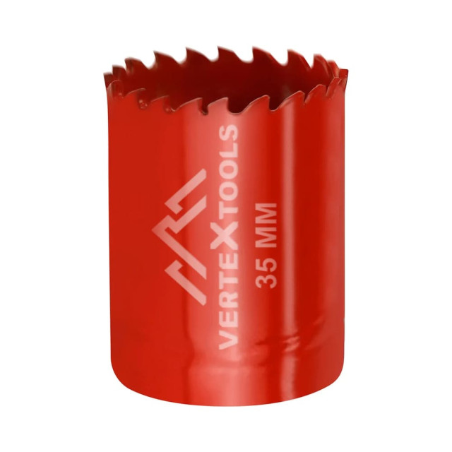 Коронка биметаллическая VertexTools 2525-35 по металлу 35 мм