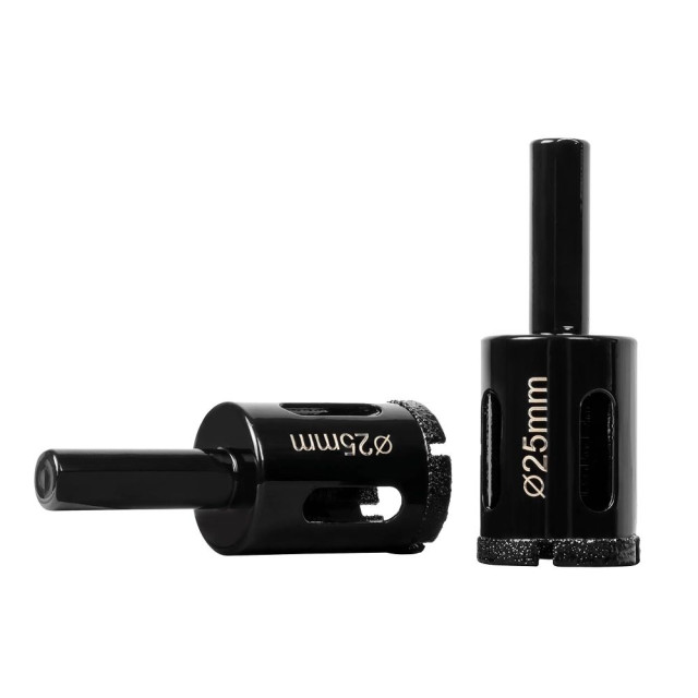 Коронка алмазная DLT Ceramic 0042 для плитки и камня 25 мм