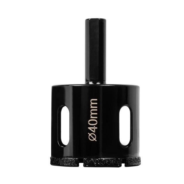 Коронка алмазная DLT Ceramic 0044 для плитки и камня 40 мм