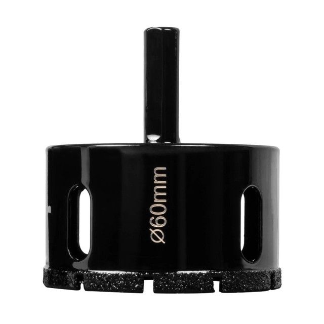 Коронка алмазная DLT Ceramic 0045 для плитки и камня 60 мм