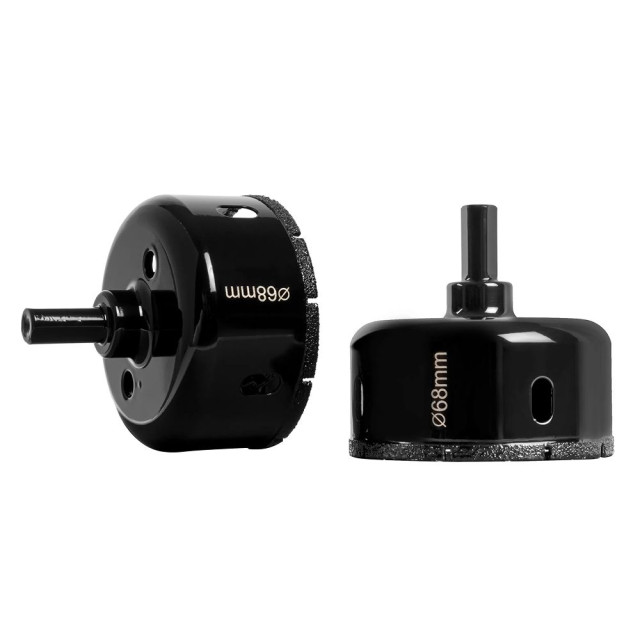 Коронка алмазная DLT Ceramic 0046 для плитки и камня 68 мм