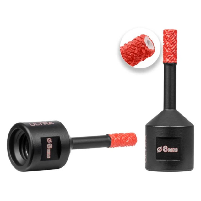 Коронка алмазная DLT Ultra 4659 для керамогранита и камня 6 мм