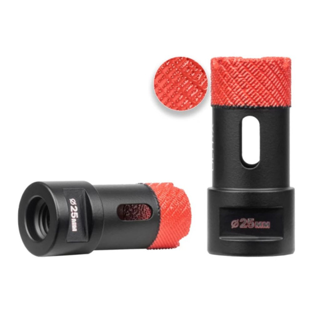 Коронка алмазная DLT Ultra 4668 для керамогранита и камня 25 мм