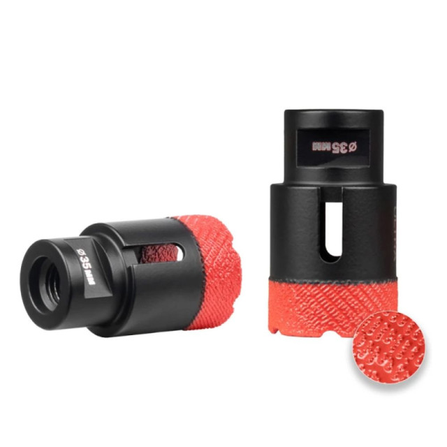 Коронка алмазная DLT Ultra 4671 для керамогранита и камня 35 мм