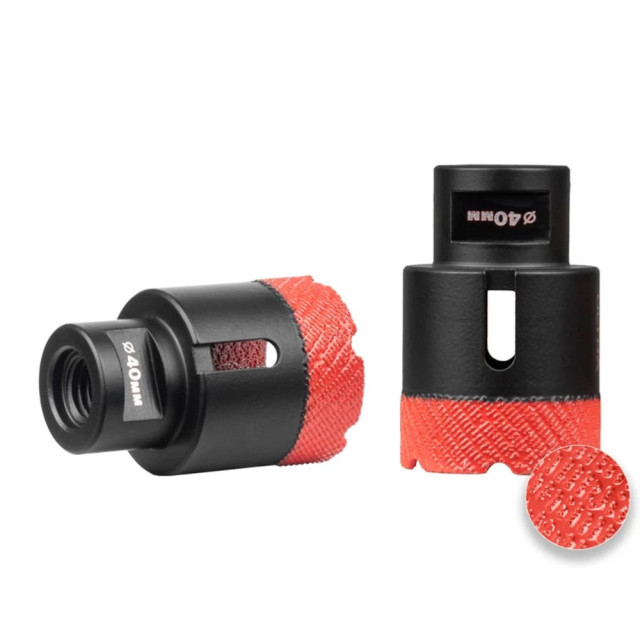 Коронка алмазная DLT Ultra 4673 для керамогранита и камня 40 мм