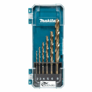 Набор сверл по металлу Makita D-75758 6 шт