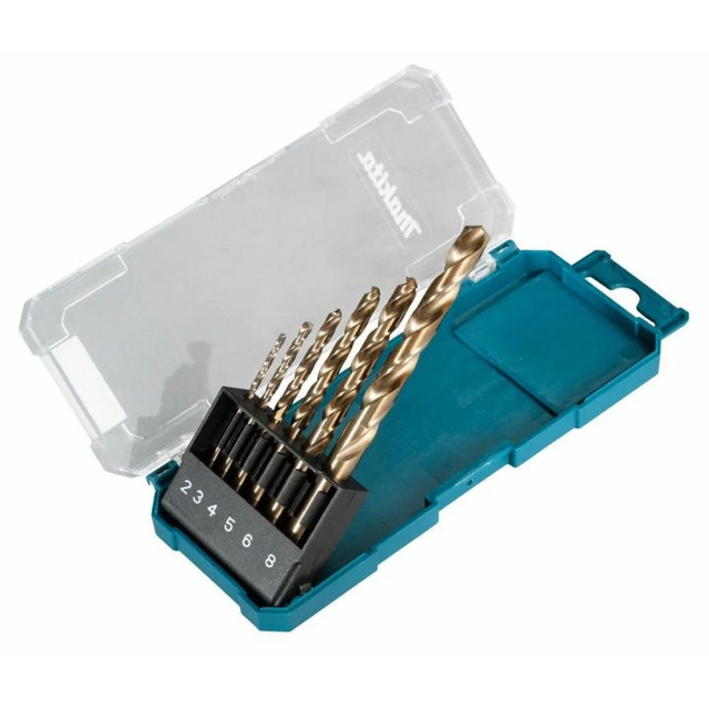 Набор сверл по металлу Makita D-75758 6 шт