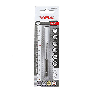 Сверло Vira Rage 554012 W4 с шестигранным хвостовиком 2 мм