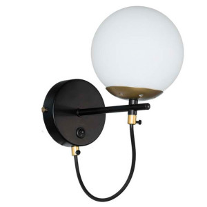 Светильник Айтин-Про 03-40-101 S6988/1 черный/золото