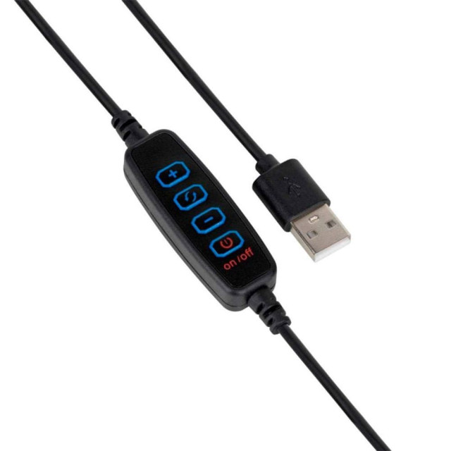 Светильник кольцевой Gauss RL001 с комплектом креплений для установки телефона USB