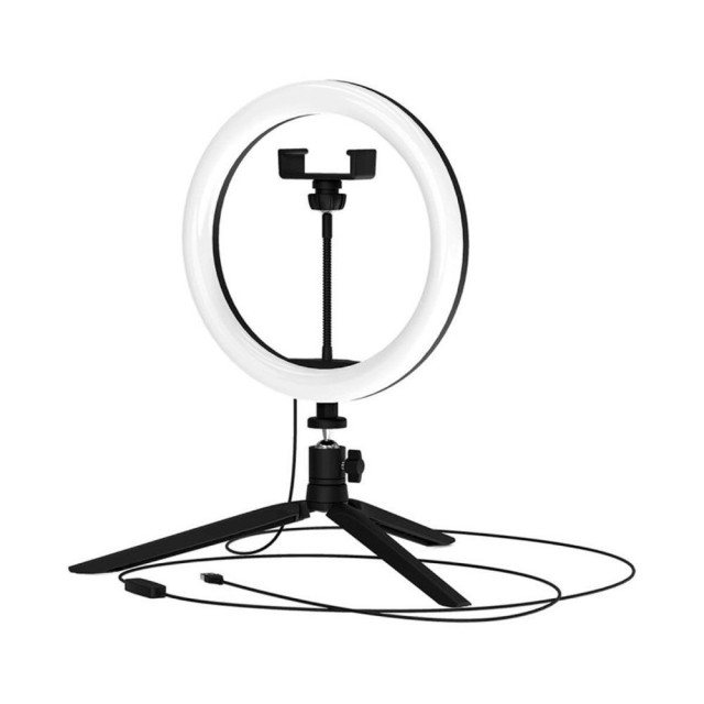 Светильник кольцевой Gauss RL002 с комплектом креплений для установки телефона USB