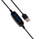 Светильник кольцевой Gauss RL002 с комплектом креплений для установки телефона USB