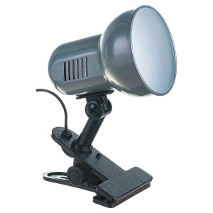 Светильник настольный Camelion Н-035 C03 прищепка метал серебро