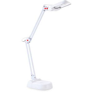 Светильник настольный Camelion KD-017А C01 база+струбцина белый
