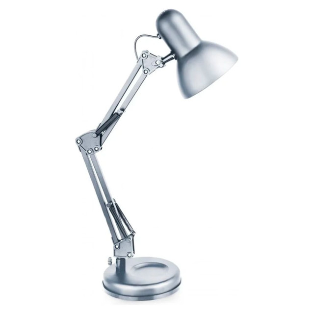 Светильник настольный Camelion KD-313 C03 Е27 серебро