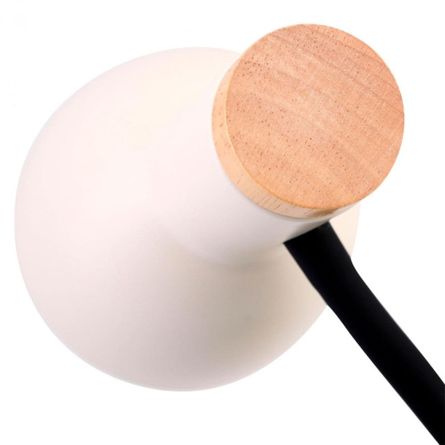 Светильник настольный Camelion KD-435 C01 Е27 молочный