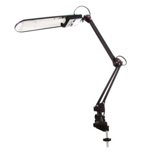 Светильник настольный Camelion KD-017А C02 база+струбцина черный