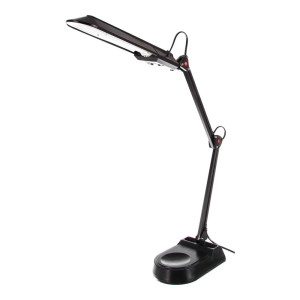 Светильник настольный Camelion KD-017А C02 база+струбцина черный
