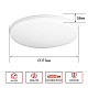 Светильник светодиодный In Home Neo simple-7565-WH 75Вт 6500К 6000лм 230В 370*60 мм белый