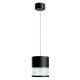 Светильник потолочный Feron Halo Levitation HL4548 48749 на подвесе GX53 12W 230V 85*88 мм черный