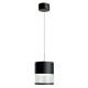 Светильник потолочный Feron Halo Levitation HL4548 48749 на подвесе GX53 12W 230V 85*88 мм черный