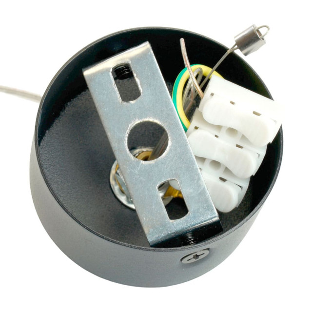 Светильник потолочный Feron Halo Levitation HL4548 48749 на подвесе GX53 12W 230V 85*88 мм черный