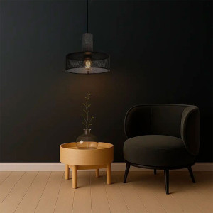 Светильник подвесной TruEnergy Stone Loft 21404 под лампу E27 250*200 мм цилиндрический