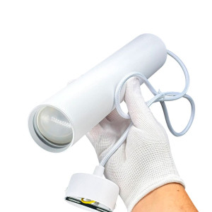 Светильник подвесной TruEnergy Modern 21327 под лампу с цоколем GU10 55*280 мм алюминий белый