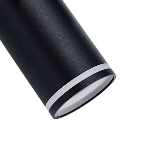 Светильник подвесной TruEnergy Modern 21325 с матовым кольцом с цоколем GU10 55*280 мм