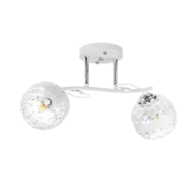 Светильник Айтин-Про НПБ 02-2*60-101 N6431/2 белый/хром