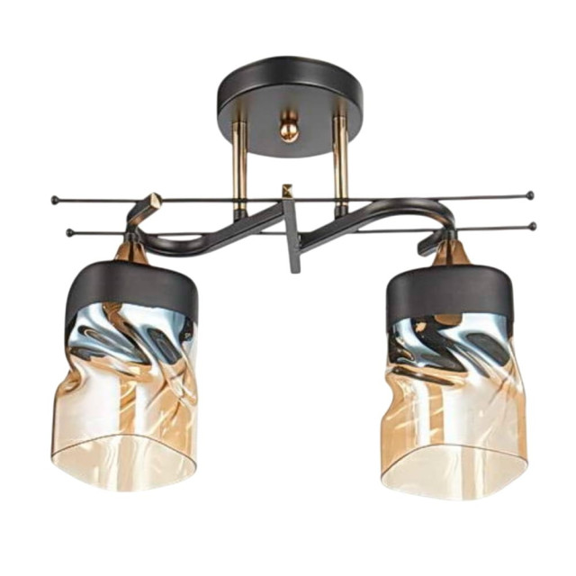 Светильник Айтин-Про НПБ 02-2*60-101 6284/2 черный/золото