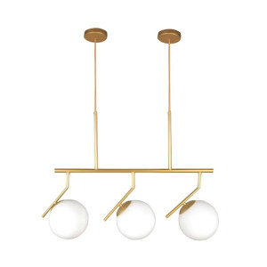 Светильник Leek LE CH Globo LE062200-023 E14*3 120Вт 230В металл стекло