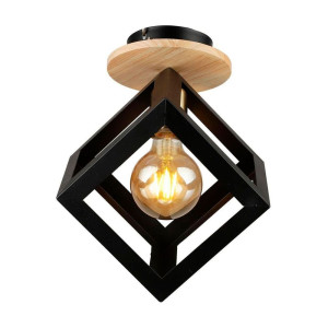 Светильник Айтин-Про НПБ 02-60-108 S7053/1 черный/дерево