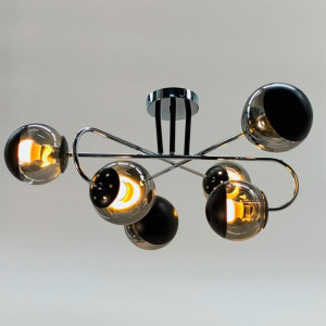 Светильник Айтин-Про НПБ 02-6*60-101 S5286/6 хром/черный