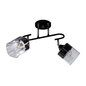 Светильник Айтин-Про НПБ 02-2*60-101 96412/2 хром/черный