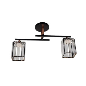 Светильник Айтин-Про НПБ 02-2*60-101 96526/2 черный/хром