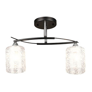 Светильник Айтин-Про НПБ 02-2*60-101 K2351/2 черный/хром