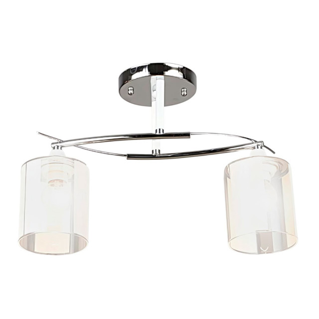 Светильник Айтин-Про НПБ 02-2*60-101 K2352/2 хром/белый