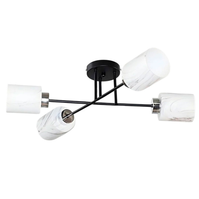 Светильник Айтин-Про НПБ 02-4*40-101 51156/4 черный/хром