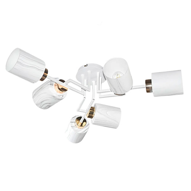 Светильник Айтин-Про НПБ 02-6*40-101 51170/6А белый/золото