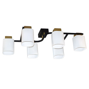 Светильник Айтин-Про НПБ 02-6*60-101 RH8354/6 черный/золото