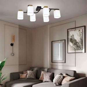 Светильник Айтин-Про НПБ 02-6*60-101 RH8354/6 черный/золото