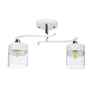 Светильник Айтин-Про НПБ 02-2*60-101 5024A/2 белый/хром