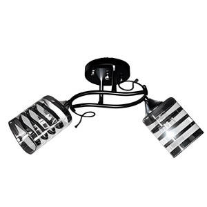 Светильник Айтин-Про НПБ 02-2*60-101 6541/2 черный/хром