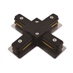 Коннектор Jazzway X-образный PTR CX-BL черный