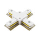 Коннектор Jazzway X-образный PTR CX-WH белый