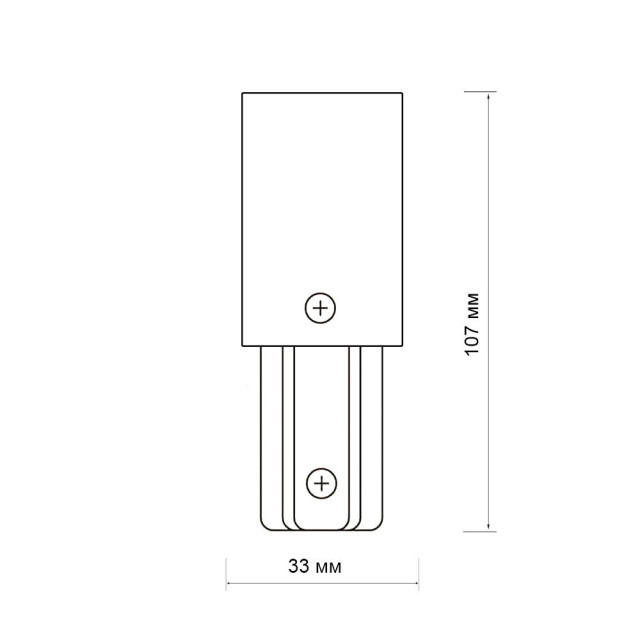 Комплект торцевых элементов Jazzway PTR EC-WH белый